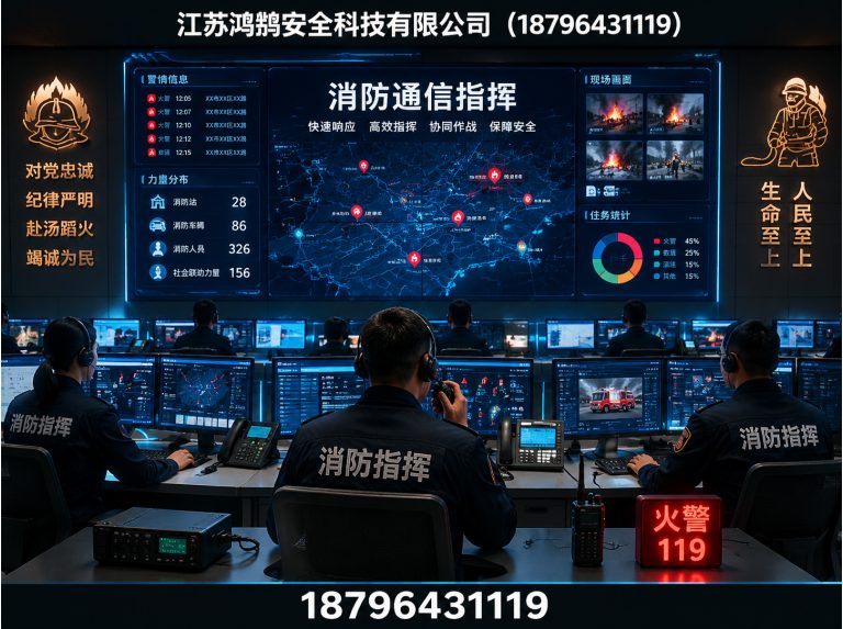 信阳应急指挥系统展示图
